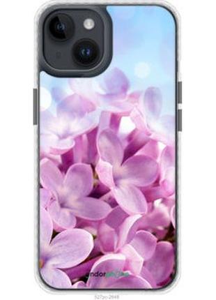 Чехол на iphone 14 сирень "527pc-2648-2448"