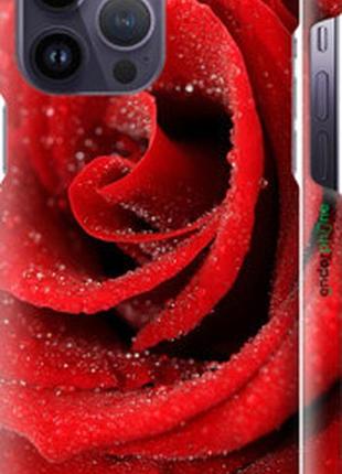 Чохол на iphone 14 pro max червона троянда "529m-2667-2448"
