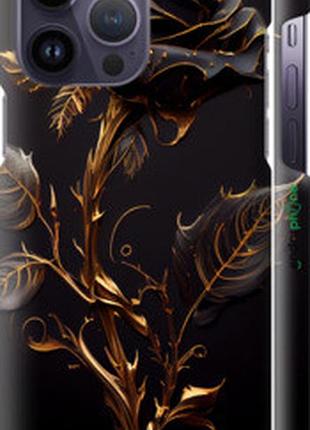 Чехол на iphone 14 pro max роза 3 "5552m-2667-2448"