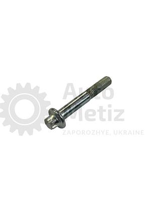 Болт (м10х1.5x65) со звездой и фланцем фланцем цинк белый (класс прочности 10.9)