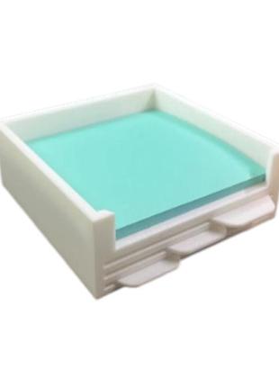 Держатель для стикеров пост ит с трафаретами post it notes stencils included 3d печать