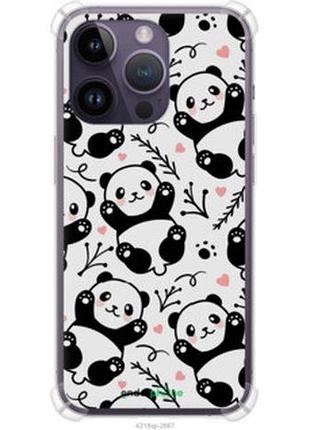 Чехол на iphone 14 pro max панды "4318sp-2667-2448"