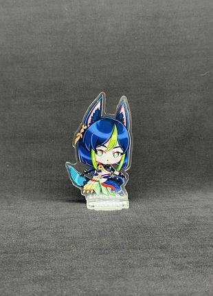 Акриловая коллекционная фигурка геншин импакт - genshin impact chibi тигнари 10 см