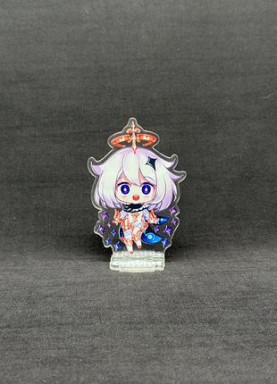 Акриловая коллекционная фигурка геншин импакт - genshin impact chibi паймон 10 см