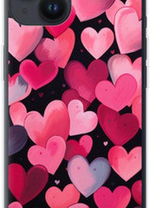 Чехол на iphone 14 сердечки 4 "5662sp-2648-2448"
