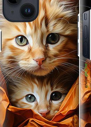 Чехол на iphone 14 котики 2 "5664m-2648-2448"