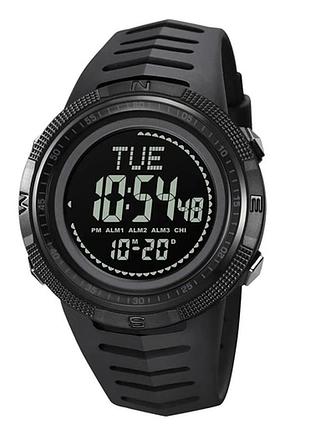Часы наручные skmei 2147bkbk, black-black, compass, 10321 modern home style