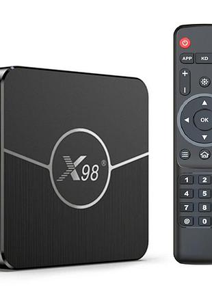 Смарт тв-приставка x98 plus 2/16 гб, s905w2, android 11 modern home style