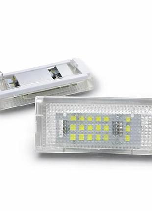 Led подсветка номера для bmw e46 1998-2005 oem51138236269 (комплект 2-шт)