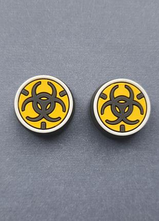 Накладки силиконовые biohazard для геймпадов ps4 ps5 xbox one x s