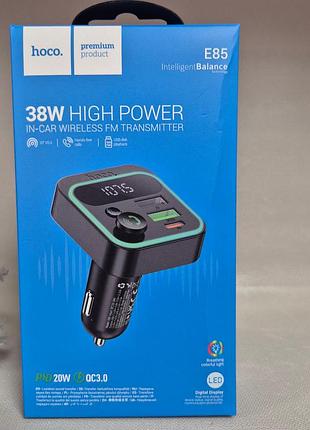 Автомобильное зарядное устройство hoco e85, usb автозарядка в прикуриватель