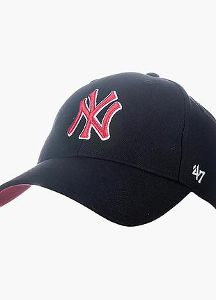Кепка 47 brand mlb new york yankees (b-sumvp17wbp-bk)