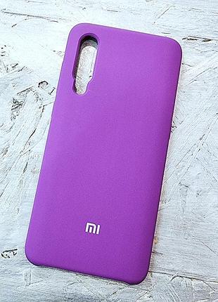 Чехол xiaomi mi 9 накладка для телефона фиолетовый