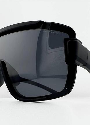 Солнцезащитные очки маска james browne jb373 a-mba-a polarized с поляризацией, черные матовые