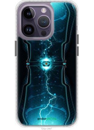 Чехол на iphone 14 pro max молнии в цилиндре "120pc-2667-2448"