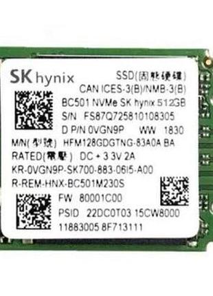 Ssd m.2 nvme 512gb sk hynix 2230