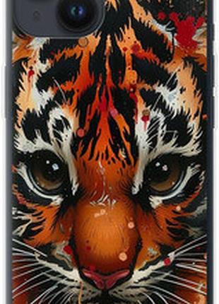 Чехол на iphone 14 mini tiger "6052sp-2648-2448"