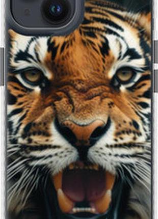 Чехол на iphone 14 тигровое величие "6080pc-2648-2448"