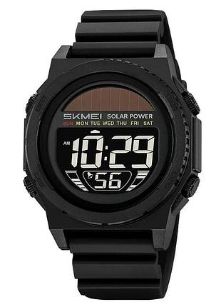 Часы наручные skmei 2358bkbk, black-black, solar power, 11464 modern home style