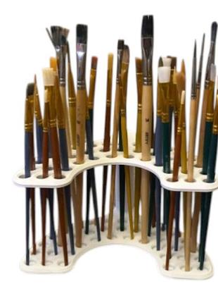 Органайзер для кистей для рисования paint brush 3d печать