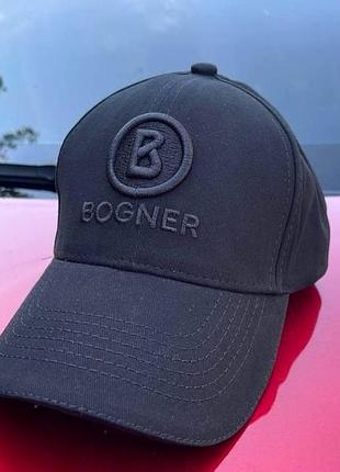 Кепка, бейсболка bogner чёрная 196