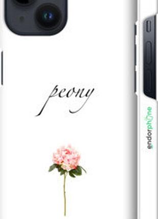 Чехол на iphone 14 пион "4366m-2648-2448"