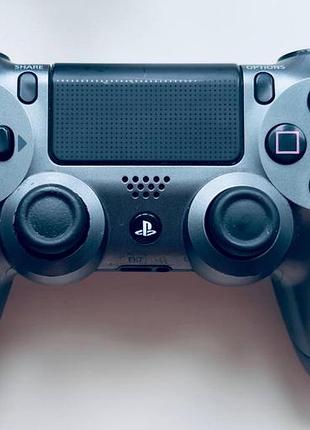 Геймпад sony playstation 4, чёрный металлик, б/у