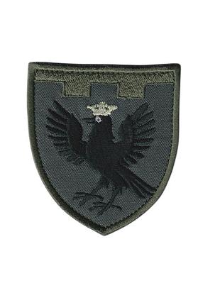 Шеврон военный / армейский, 102 обртро (ивано-франковская область) , на оливке, всу. 7 см * 8 см