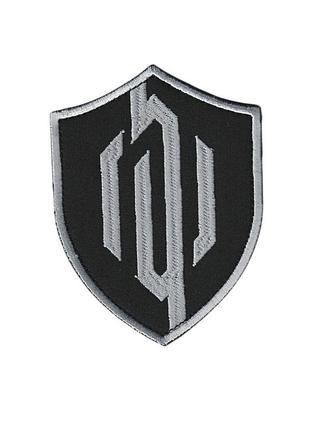 Шеврон всу, военный / армейский, 141 отдельная механизированная бригада, на липучке, на черном. 10см*7,5см