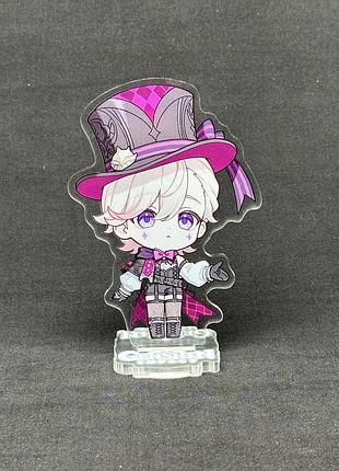 Акриловая коллекционная фигурка геншин импакт - genshin impact chibi лини (lini) 10 см