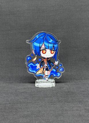 Акриловая коллекционная фигурка геншин импакт - genshin impact chibi син цю (xing qiu) 1 10 см