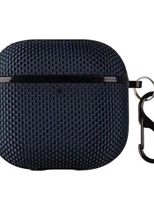 Нейлоновий захисний чохол apple airpods 4 синій