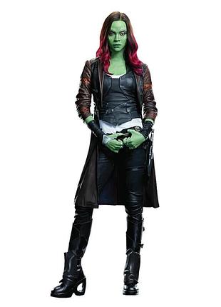 Пластиковая ростовая фигура ростовая фигура гамора (gamora) 1750 мм