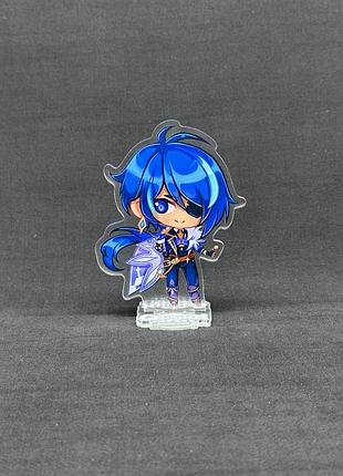 Акриловая коллекционная фигурка геншин импакт - genshin impact chibi кейа (kaeya) 1 10 см
