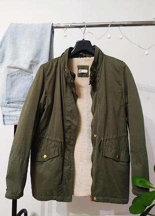 Куртка парка h&m хаки