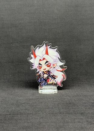 Акриловая коллекционная фигурка геншин импакт - genshin impact chibi аратаки итто 10 см