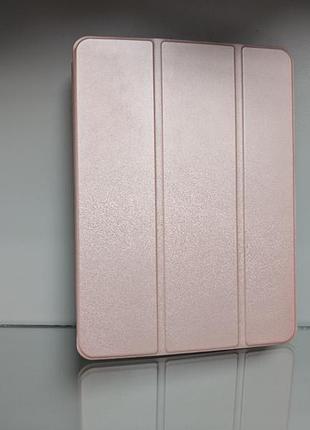 Чехол для xiaomi redmi pad 7 / pad 7 pro smart case, экокожа, противоударный, с микрофиброй, пудровый