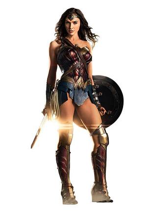 Пластиковая ростовая фигура ростовая фигура чудо женщина (wonder woman) 1750 мм