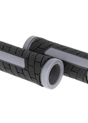 Грипсы onride tile 92 мм черный/серый