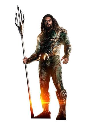 Пластиковая ростовая фигура ростовая фигура аквамен (aquaman) 2000 мм