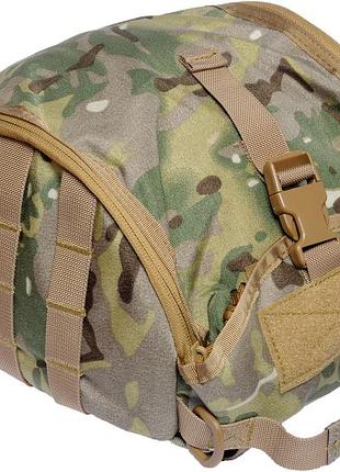 Тактическая сумка для шлема multicam, система molle, tactical helmet bag