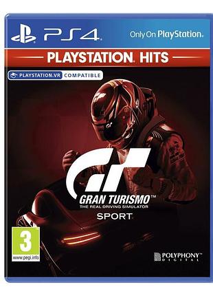 Gran turismo sport playstation hits, русская версия - диск для playstation 4