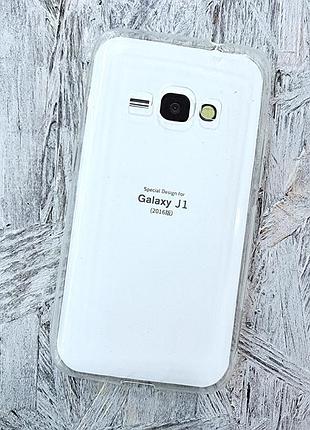 Чехол samsung j1 2016 для телефона прозрачный