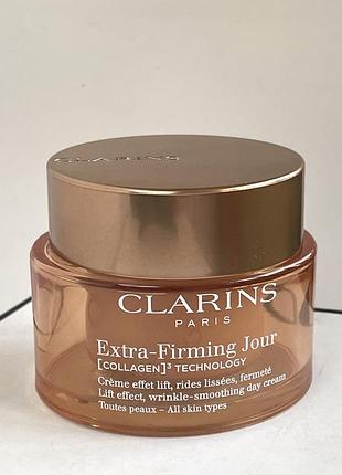 Оригінал. clarins extra-firming day cream денний крем-ліфтінг нового покоління,проти зморшок для всіх типів шкіри