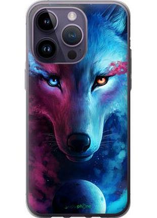 Чехол на iphone 14 pro max арт-волк "3999u-2667-2448"