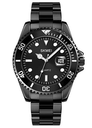 Годинник наручний skmei 1779bkbk, black-black, 11584 modern home style
