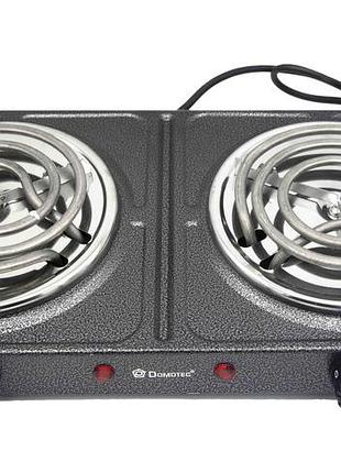 Электроплита двух комфорная domotec ms-5802 - 3027 modern home style