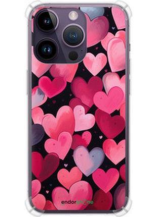 Чехол на iphone 14 pro max сердечки 4 "5662sp-2667-2448"