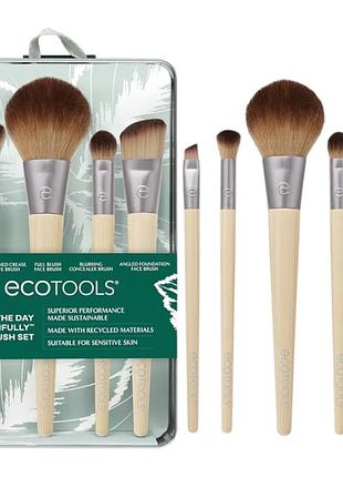 Набор кистей для макияжа ecotools 6 piece start the day beautifully makeup brush