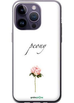 Чехол на iphone 14 pro max пион "4366u-2667-2448"